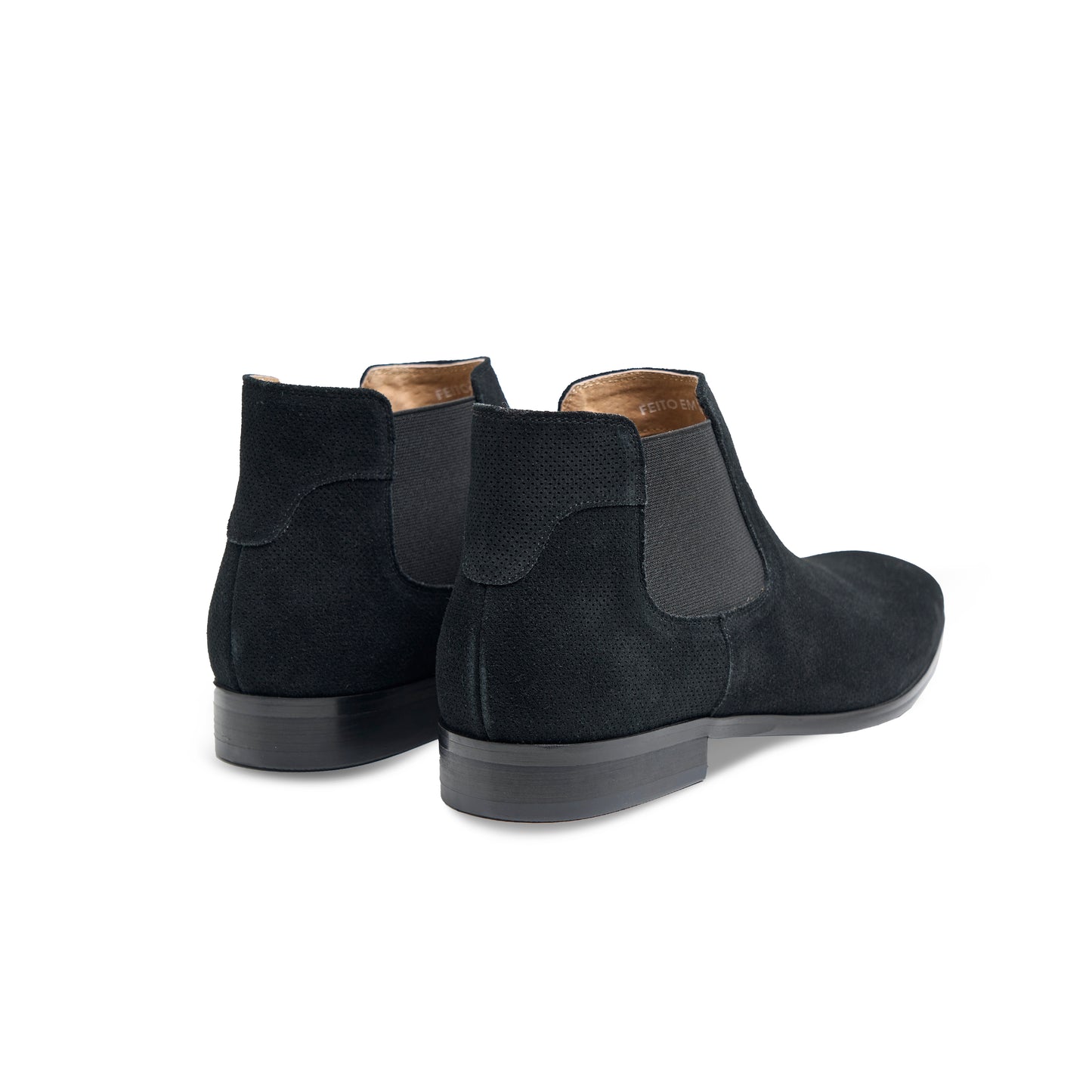 Lluis Shoes & Co Lopez Suede Boots in Black